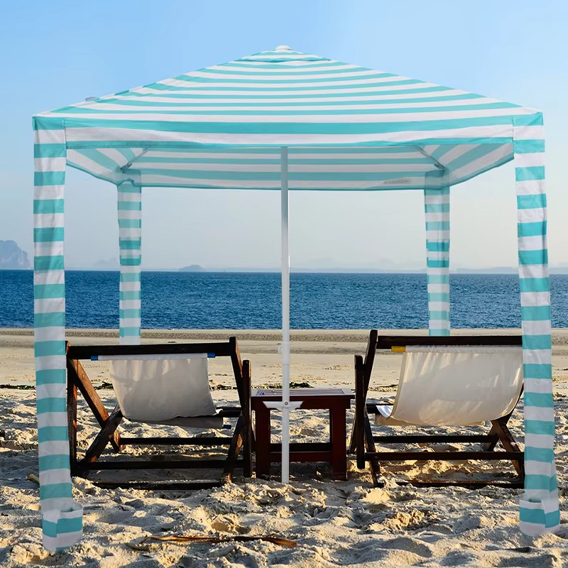 Adakah payung pantai perlu digunakan dengan kerusi pantai?
