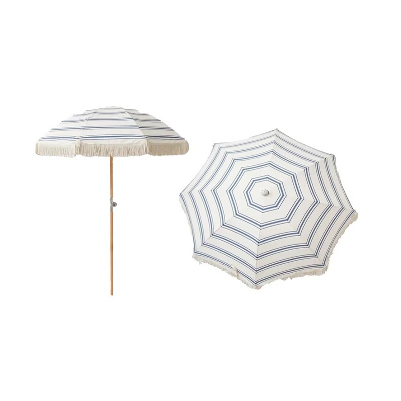 Kayu Polas Kayu Payung Waterproof Beach